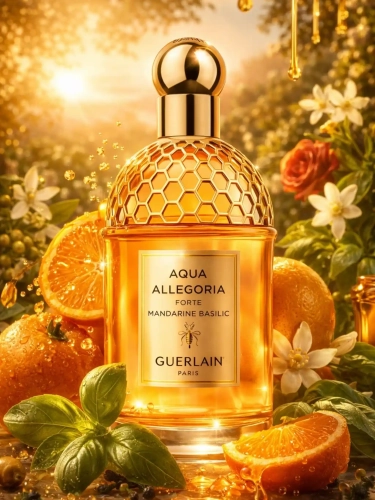 Aqua Allegoria Forte Mandarine Basilic Guerlain - odlewka ekskluzywnych perfum dostępna w Perfame. Intensywny, cytrusowo-ziołowy zapach pełen energii.