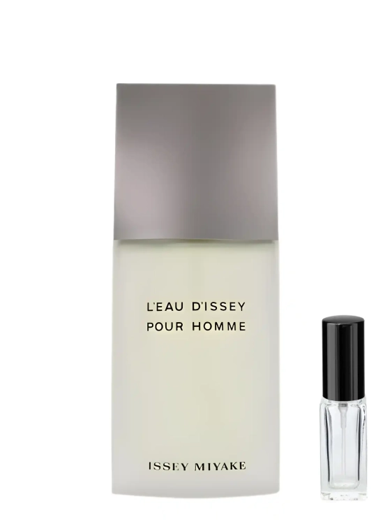 Szklana odlewka kultowej kompozycji L'Eau d'Issey dostępna w Perfame. Yuzu i nuty wodne tworzą ponadczasowy, rześki aromat.