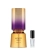 Szklana odlewka aromatu French Avenue Hypnotic Gold od Perfame. Złociste nuty bursztynu tworzą lśniący profil.