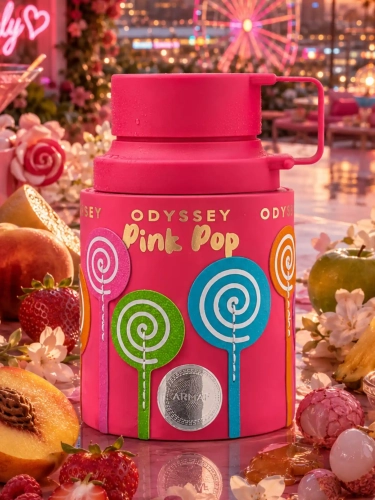 Odlewka słodkiej kompozycji Armaf Odyssey Pink Pop od Perfame. Cukierkowe nuty tworzą radosny, dziewczęcy aromat.