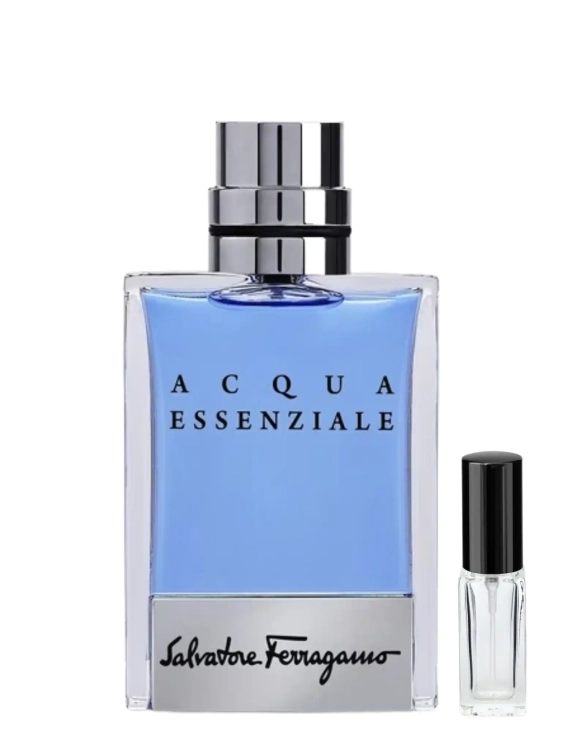 Odlewka świeżego zapachu Acqua Essenziale od Perfame. Nuty wodne i mięta budują czystą, włoską elegancję.