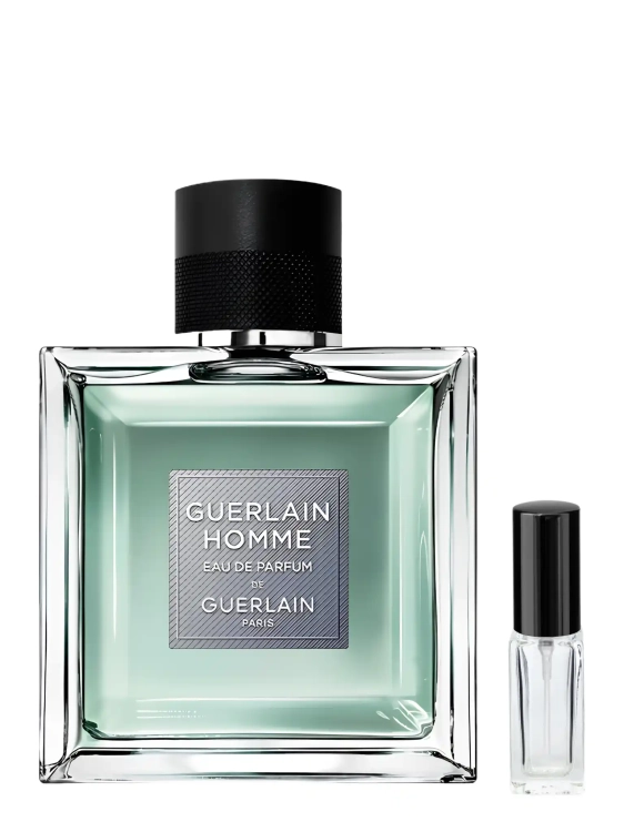 Odlewka orzeźwiającego aromatu Guerlain Homme EDP w ofercie Perfame. Mięta, limonka i rum przywodzą na myśl klasyczny, męski sznyt.