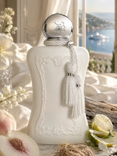 Odlewka świetlistej wody Parfums De Marly Valaya w ofercie Perfame. Białe kwiaty i szlachetne piżmo budują aurę nieskazitelnej, luksusowej elegancji.