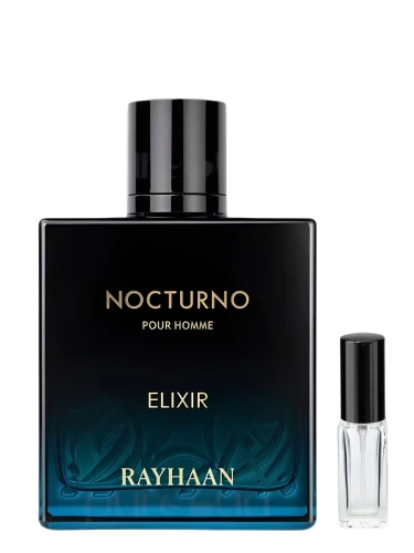 Odlewka tajemniczej kompozycji Nocturno Elixir w ofercie Perfame. Głębokie, zmysłowe akordy kreują mroczny i uwodzicielski, wieczorowy klimat.