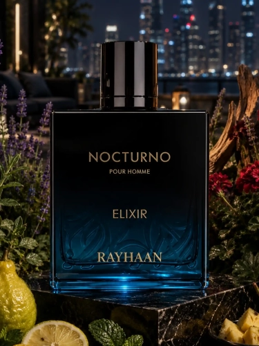 Odlewka tajemniczej kompozycji Nocturno Elixir w ofercie Perfame. Głębokie, zmysłowe akordy kreują mroczny i uwodzicielski, wieczorowy klimat.