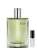 Szklana odlewka nowoczesnej kompozycji Hermès H24 Eau de Parfum od Perfame. Nuty mchu dębowego i szałwii oddają miejską, męską elegancję.