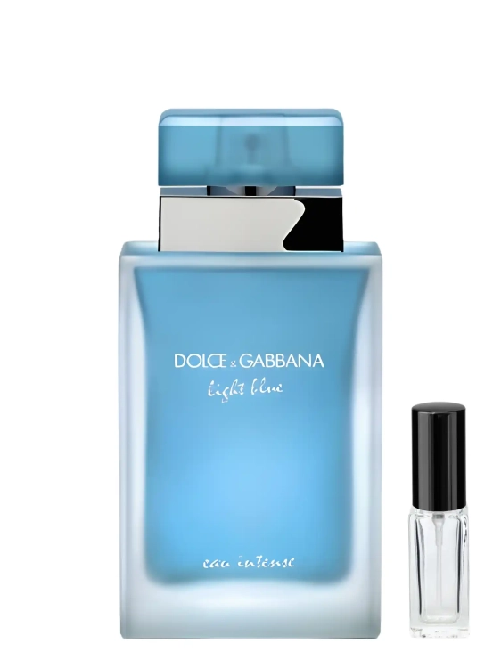 Odlewka rześkiej kompozycji Dolce &amp; Gabbana Light Blue Intense w ofercie Perfame. Cytryna i zielone jabłko lśnią niezwykle wzmocnioną świeżością.