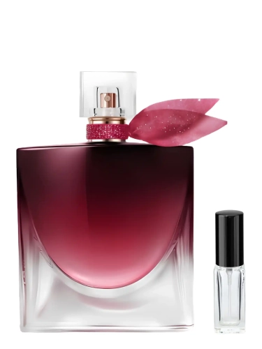 Szklana odlewka Lancôme La Vie est Belle L'Elixir Very Cherry od Perfame. Damski zapach z czereśnią, liściem fiołka i oudem.
