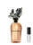Szklana odlewka Louis Vuitton Stellar Times od Perfame – orientalno-kwiatowe perfumy unisex z kwiatem pomarańczy, bursztynem i nutami drzewnymi.