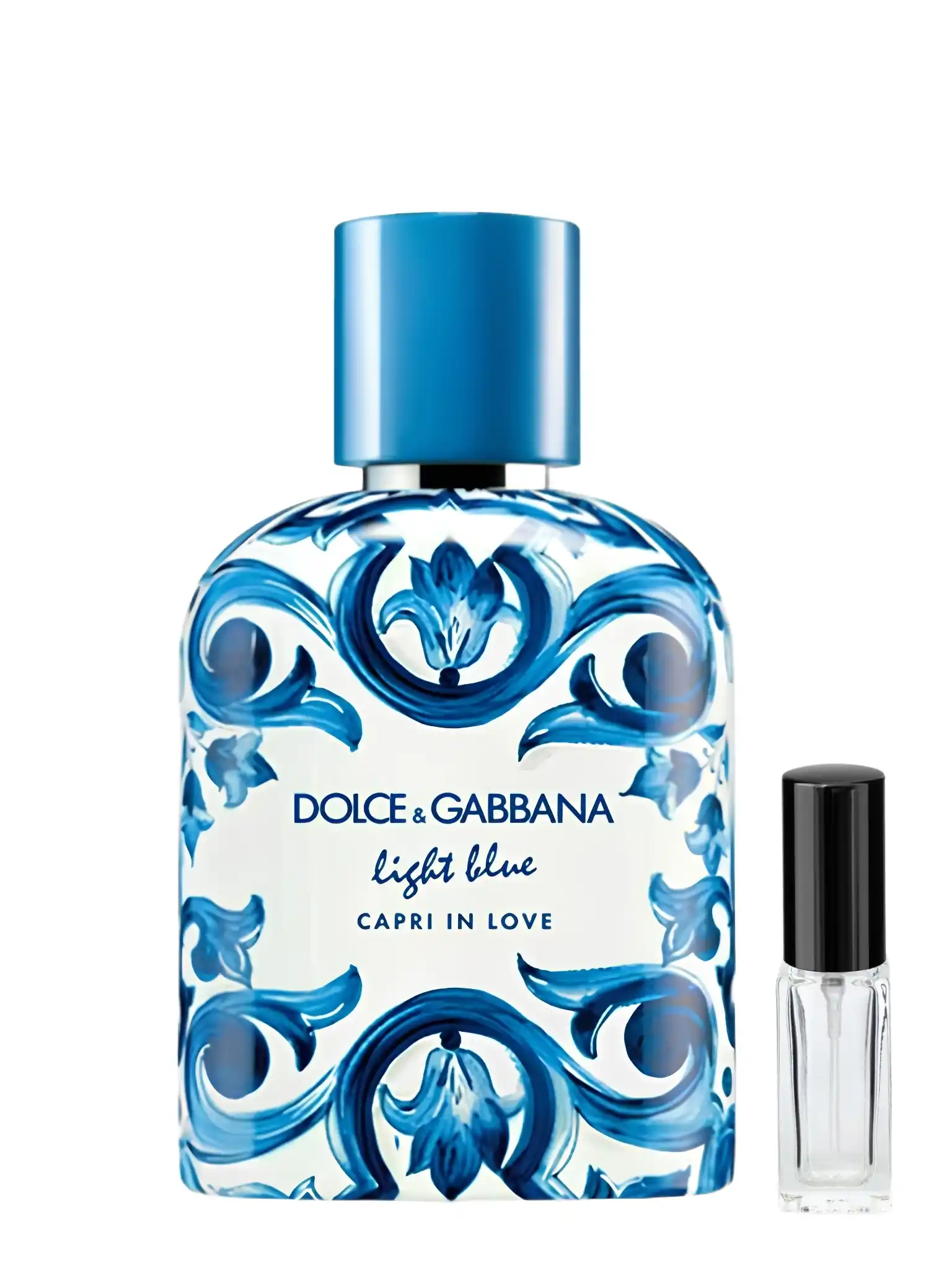 dolce & gabbana light blue pour homme capri in love woda perfumowana 9 ml     odlewka
